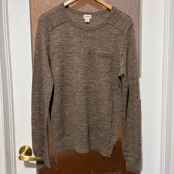Club Monaco Other - Club Monaco Alpaca Linen Blend Taupe Crewneck Sweater